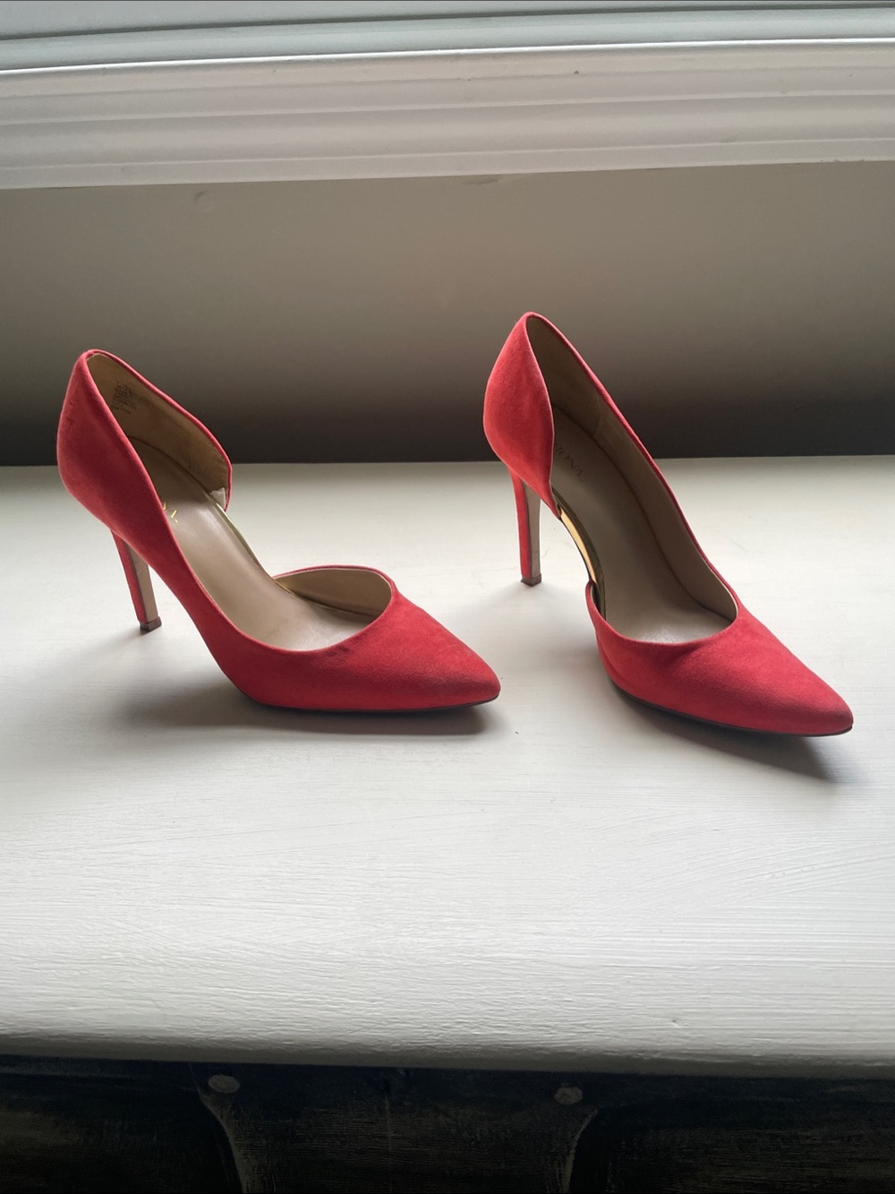 Merona Red Pointed-Toe Stiletto Pumps